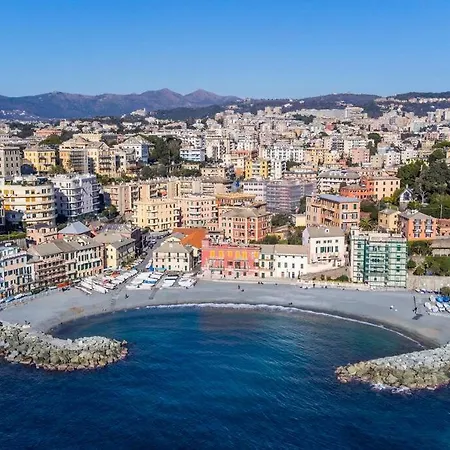 Trilocale Sulla - Parcheggio Privato Apartament Genua
