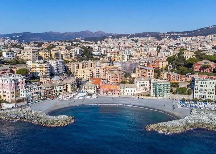 Trilocale Sulla - Parcheggio Privato Apartman Genova